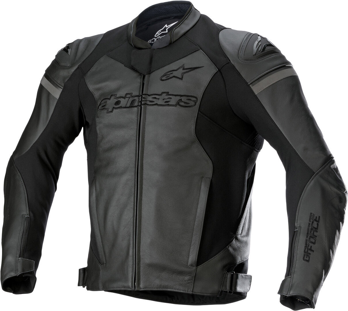 Alpinestars GP Force Chaqueta de cuero para motocicleta - Negro (50)