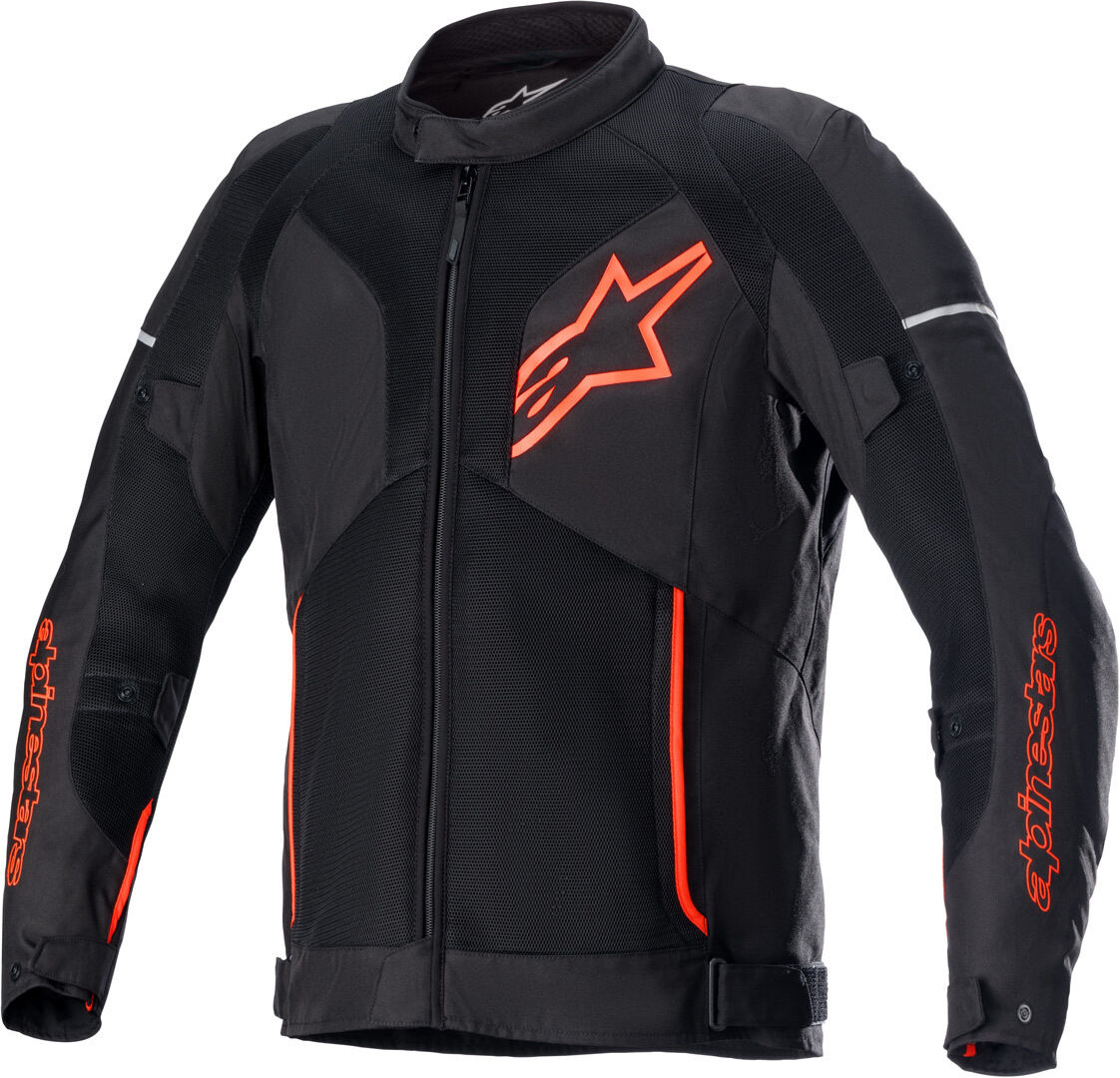 Alpinestars Viper V3 Air Chaqueta textil para motocicleta - Negro Rojo (2XL)