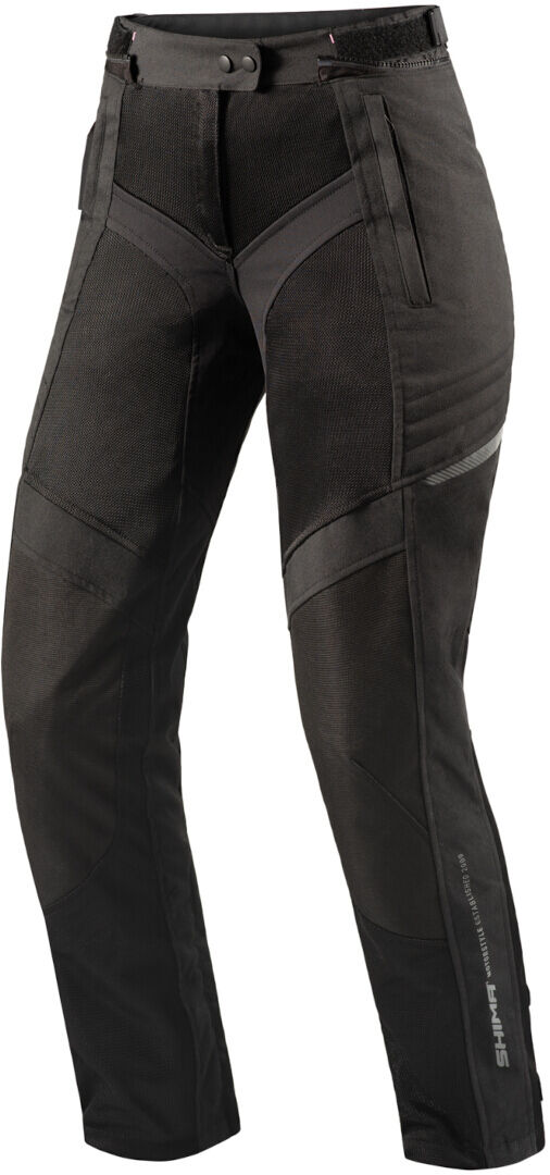 SHIMA Jet Pantalones textiles impermeables para mujer - Negro (L)