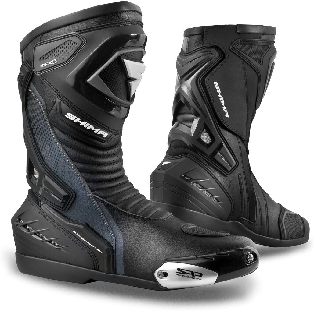 SHIMA RSX-6 Botas de moto - Negro (45)