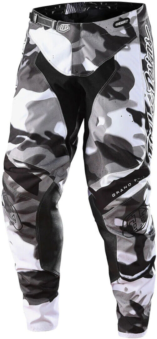 Lee GP Brazen Camo Pantalones de motocross - Negro Gris Blanco (28)