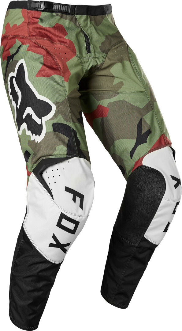 Fox 180 BNKR Pantalones de motocross - Verde Multicolor (30)