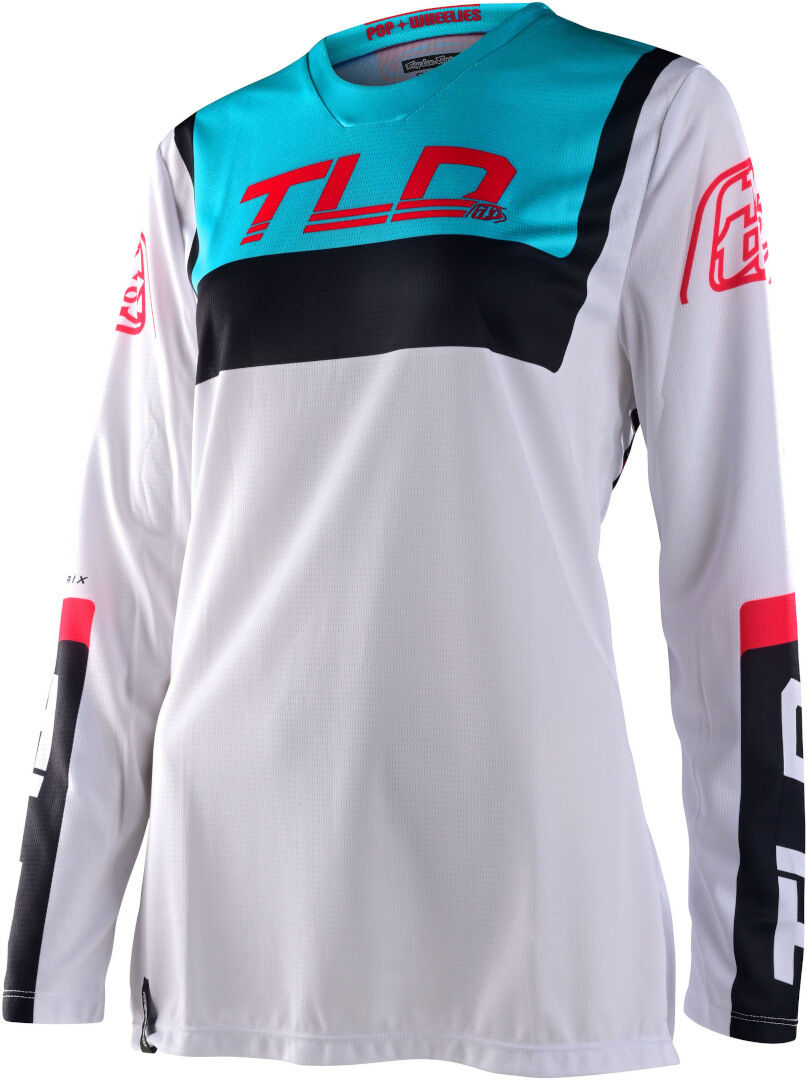 Lee GP Brazen Camiseta Damas motocross - Blanco (L)