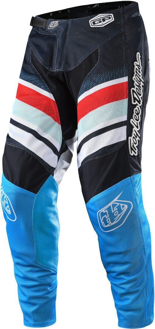 Lee GP Air Warped Pantalones de motocross - Gris Azul (32)