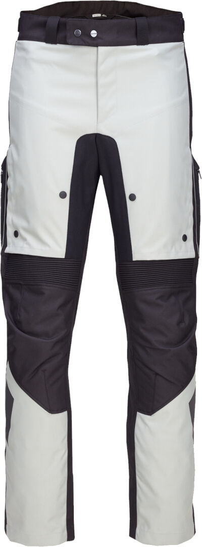 Spidi Crossmaster Pantalones textiles para motocicleta - Negro Blanco (L)