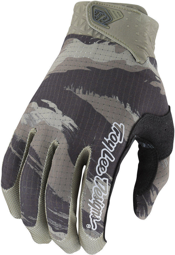 Lee Air Brushed Camo Guantes de motocross - Verde (S)