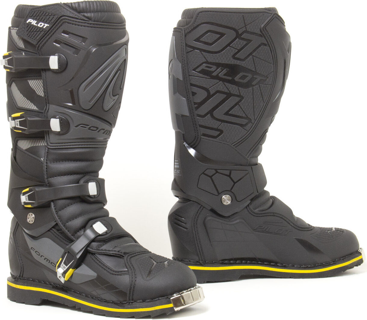 Forma Pilot Enduro Botas de moto - Negro Gris (44)