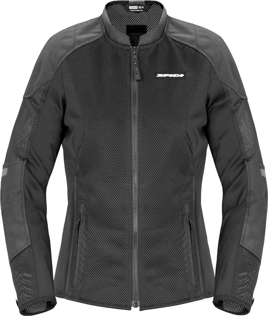 Spidi Super Net Chaqueta textil para motocicletas para damas - Negro