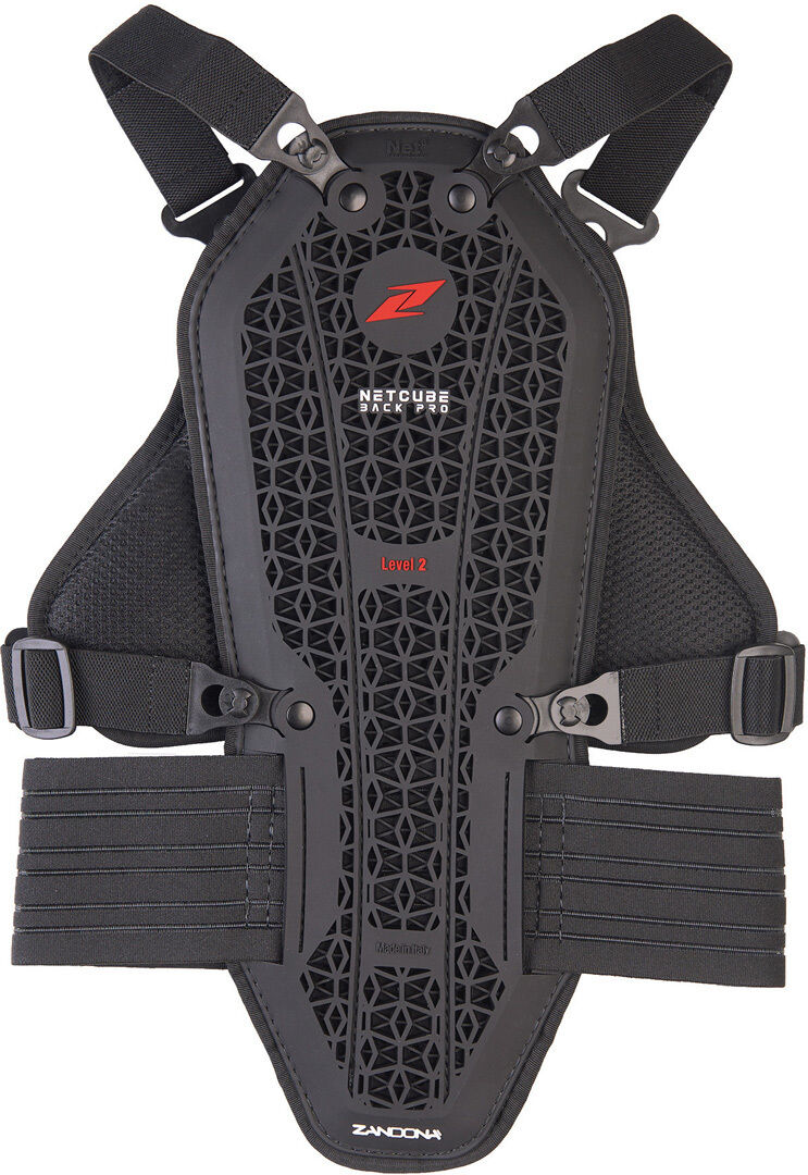 Zandona NetCube Armour X7 Protector de espalda para niños - Negro (un tamaño)