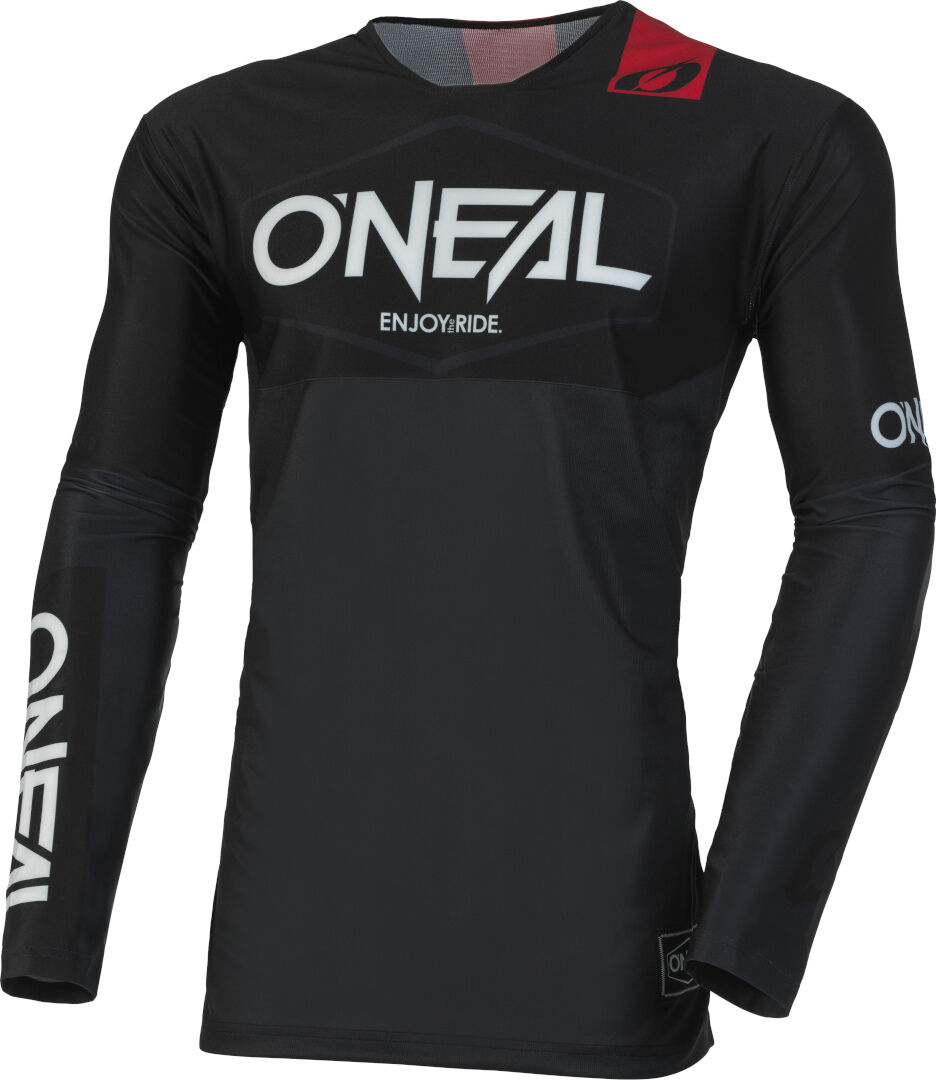 Oneal Mayhem Hexx Maillot Juvenil de Motocross - Negro Gris (S)