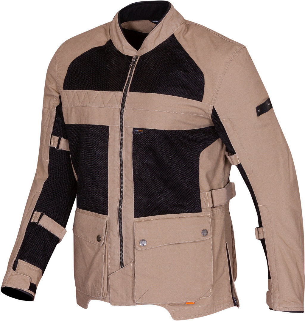 Merlin Mahala D3O Raid Explorer Chaqueta textil para motocicleta - Beige (3XL)