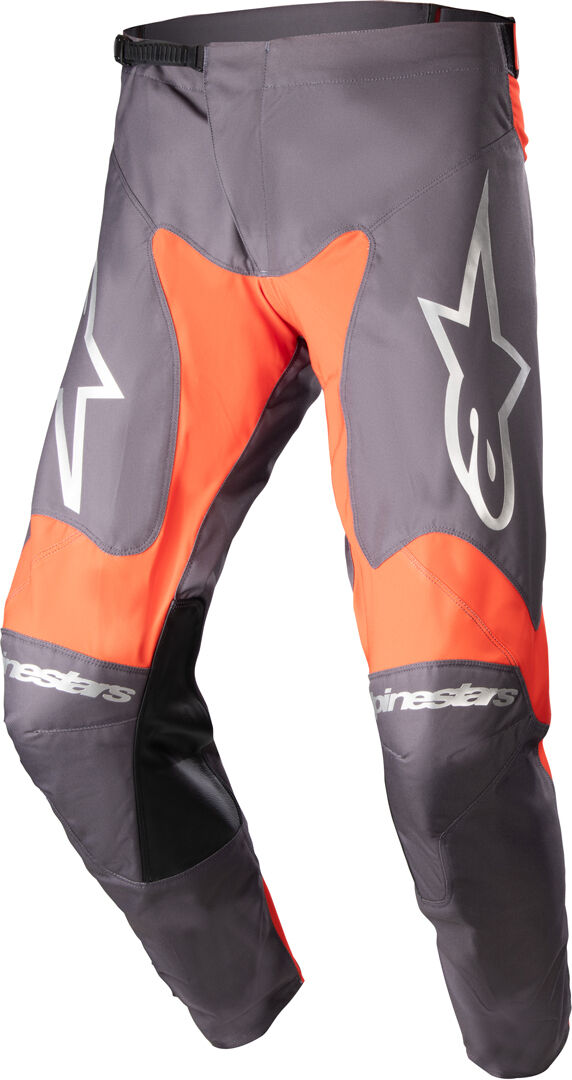 Alpinestars Racer Hoen Pantalones de motocross - Gris Naranja (28)