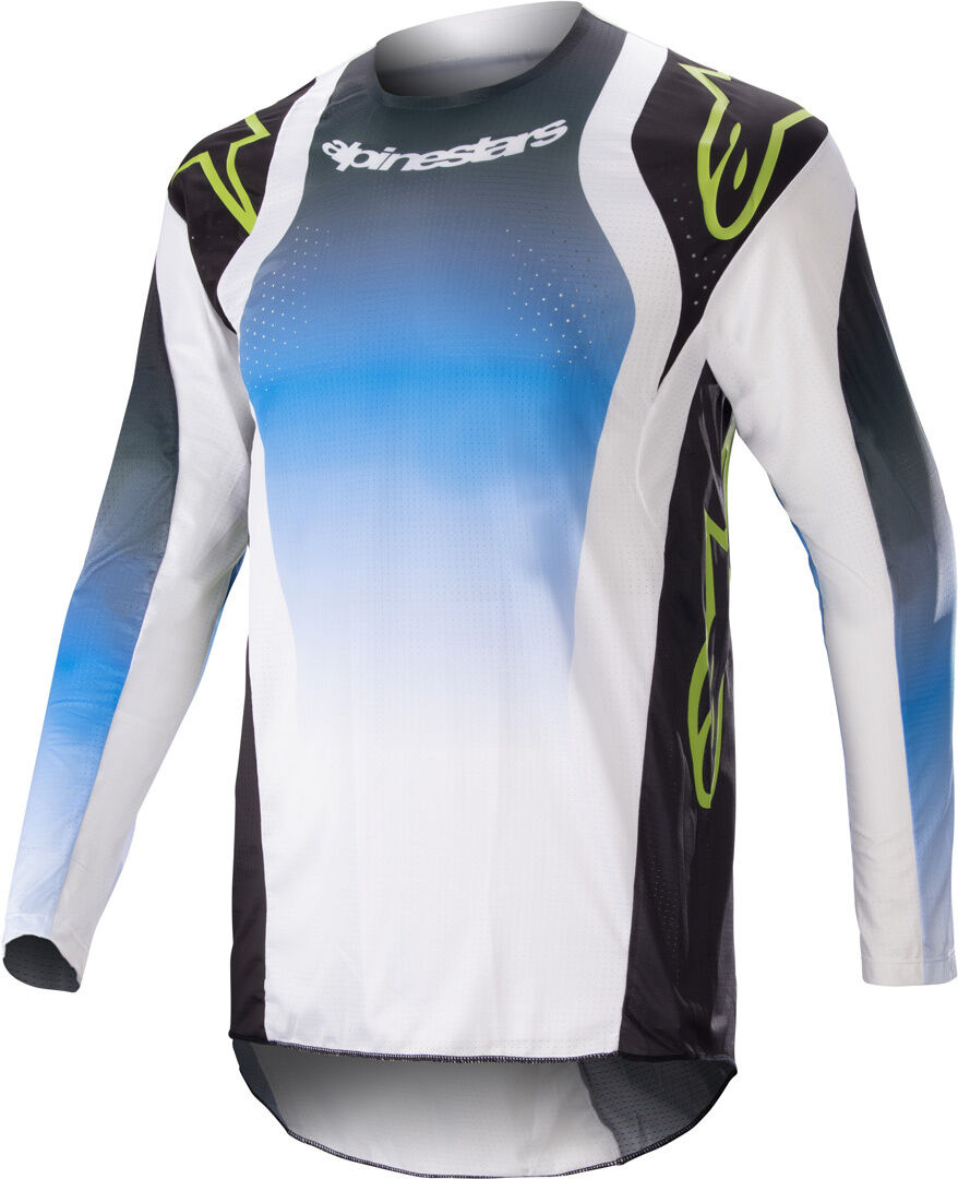 Alpinestars Techstar Push Maillot de Motocross - Azul (XL)