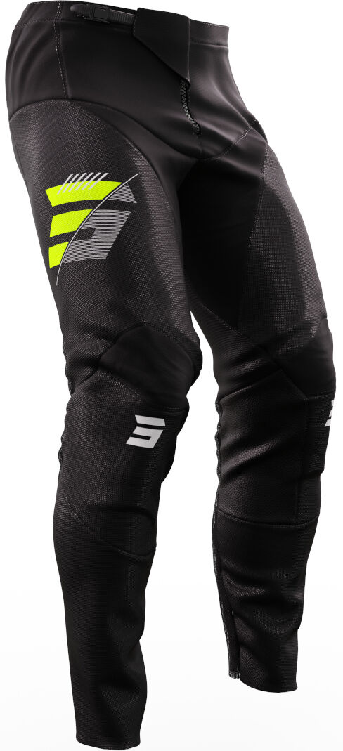 Shot Contact Speck Pantalones de motocross - Negro Amarillo (42)