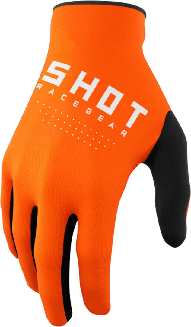 Shot Draw Guantes de motocross - Naranja (L)