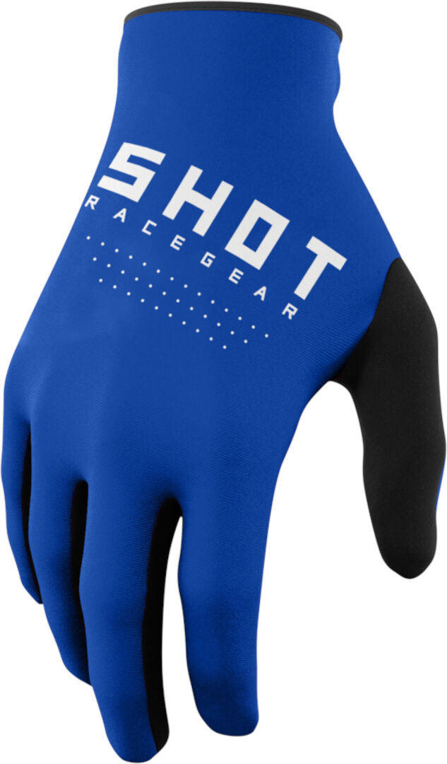 Shot Draw Guantes de motocross - Azul (M L)