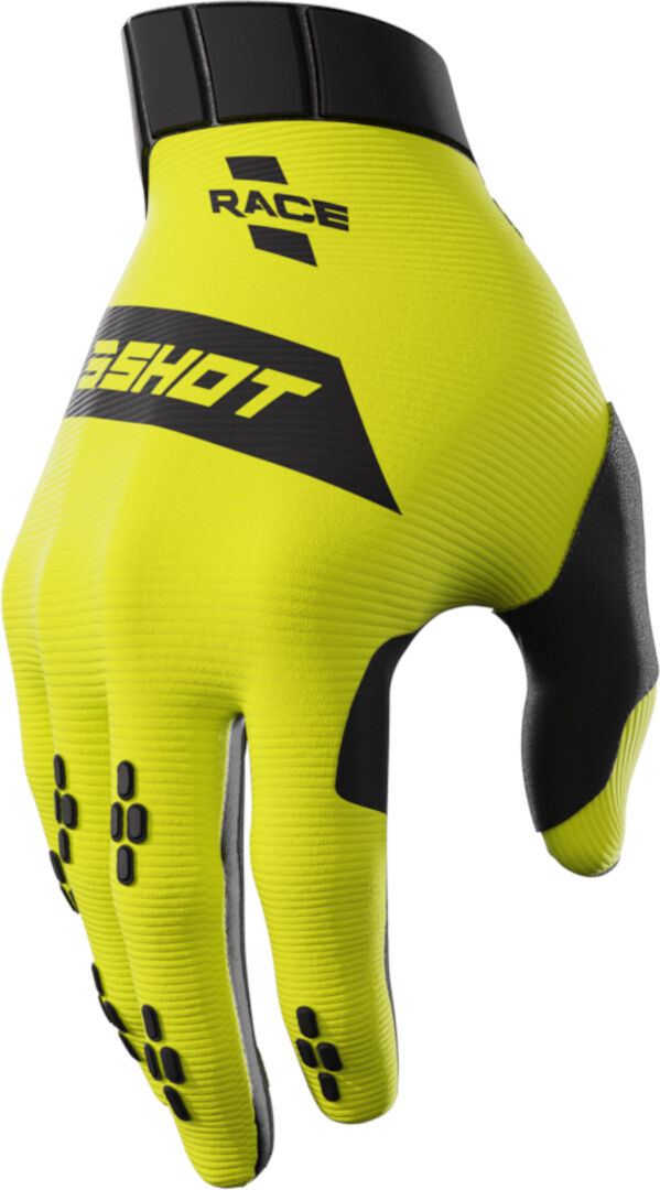 Shot Race Guantes de motocross - Amarillo (3XL)