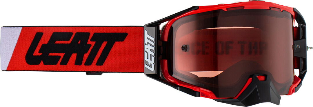 Leatt Velocity 6.5 Rose Gafas de motocross - Rojo (un tamaño)