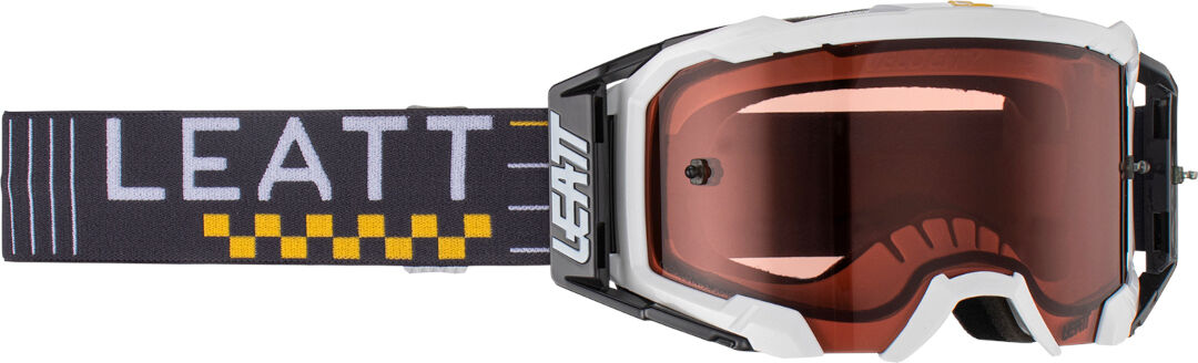 Leatt Velocity 5.5 Light Gafas de motocross - Gris Blanco (un tamaño)