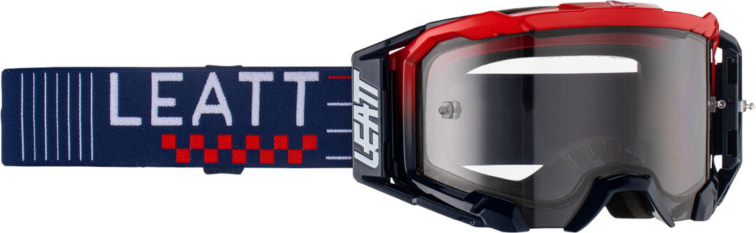 Leatt Velocity 5.5 Light Gafas de motocross - Rojo Azul (un tamaño)