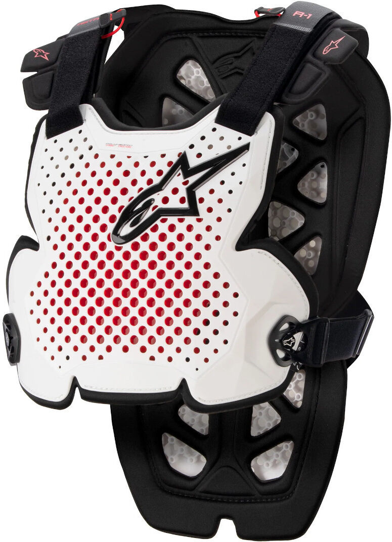 Alpinestars A-1 Pro Protector de pecho - Negro Blanco (2XL)