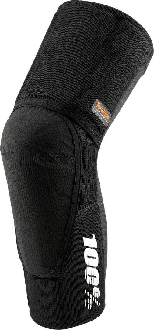 100% Teratec Plus Protectores de rodilla para bicicletas - Negro (S)