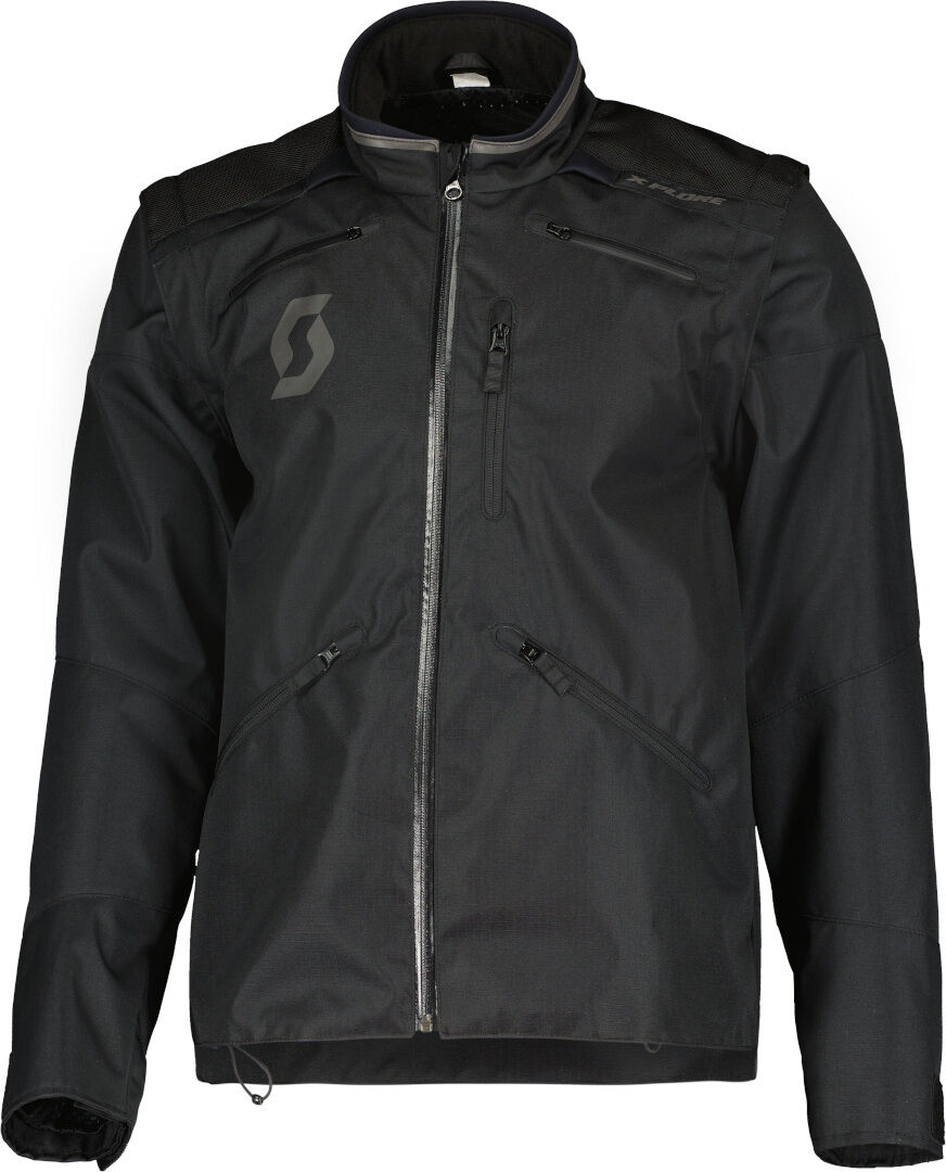 Scott X-Plore Chaqueta de motocross - Negro Gris (3XL)