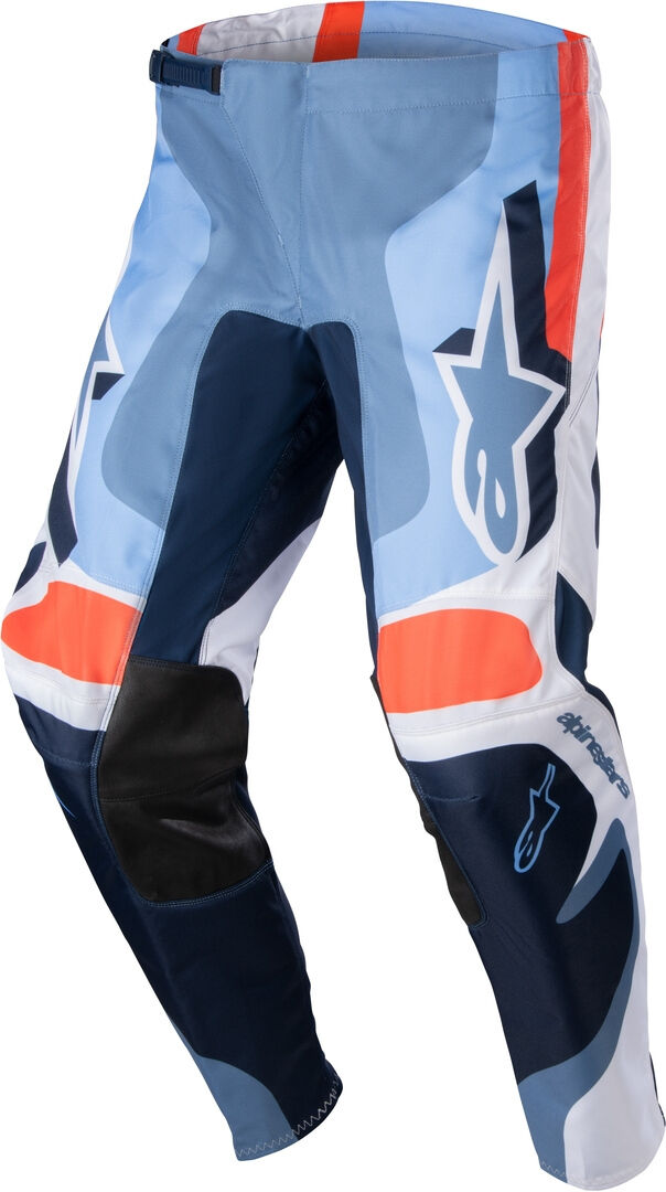 Alpinestars Fluid Agent Pantalones de motocross - Azul Naranja (28)