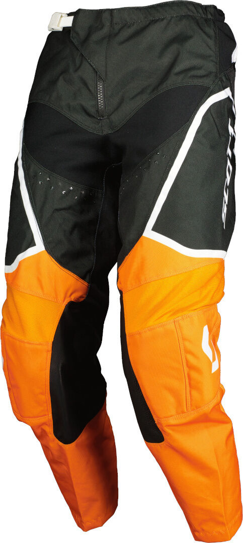 Scott 350 Track Evo 2023 Pantalones de motocross - Negro Naranja (28)