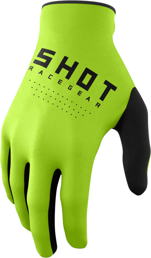 Shot Draw Guantes de motocross para niños - Verde (12/13)