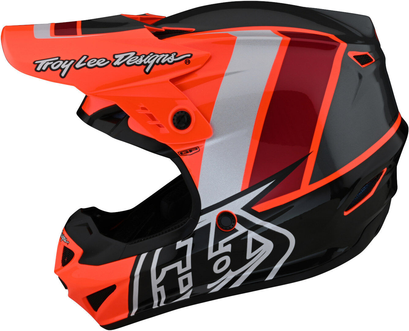 Lee GP Nova Casco de motocross - Naranja (XL)