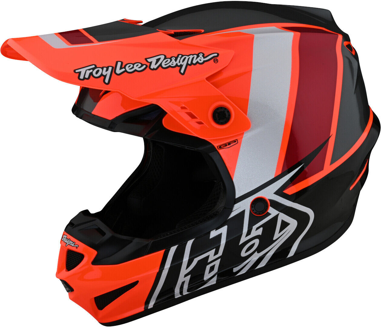 Lee GP Nova Casco Juvenil de Motocross - Naranja (L)