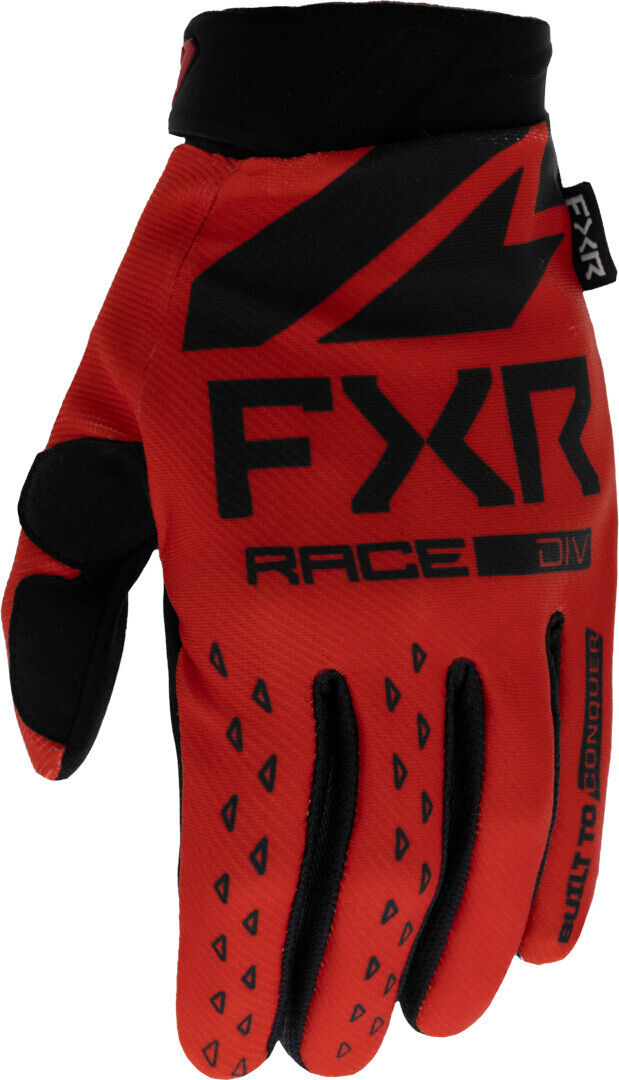 FXR Reflex 2023 Guantes de motocross juvenil - Negro Rojo (XL)