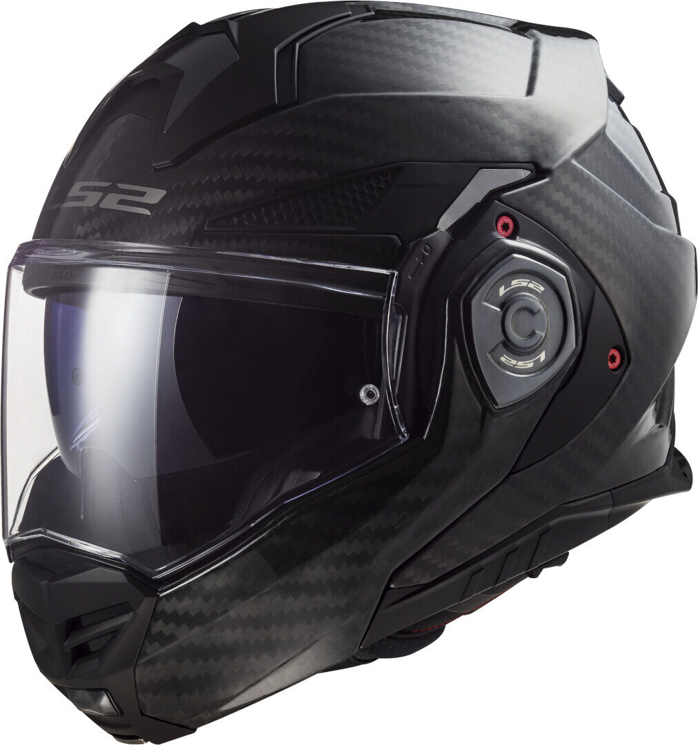 LS2 FF901 Advant X Solid Carbon Casco - Negro (M)