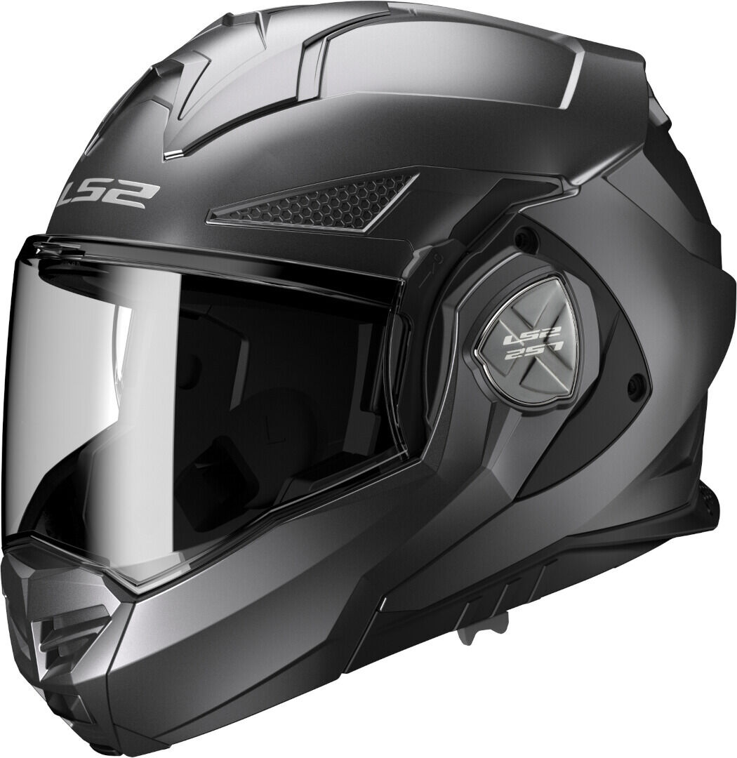 LS2 FF901 Advant X Solid Casco - Plata (XS)