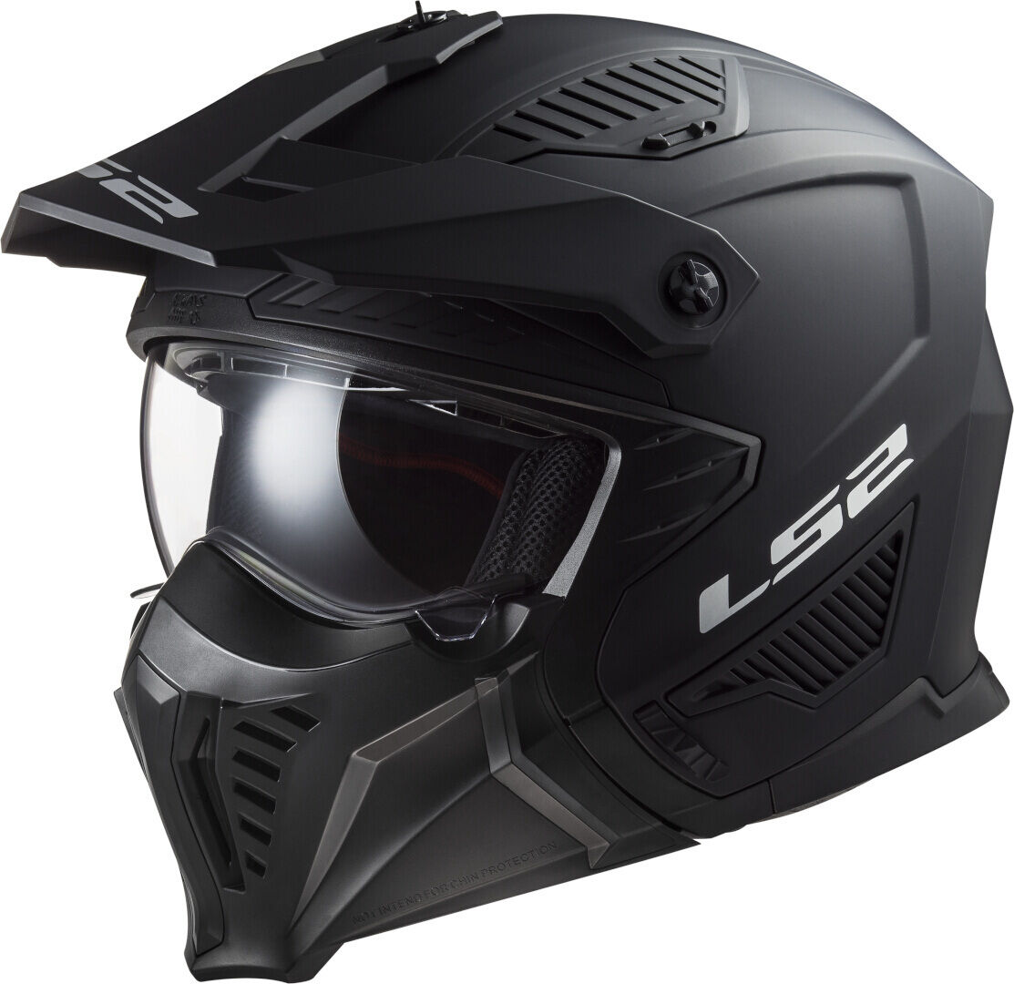 LS2 OF606 Drifter Solid Casco - Negro (L)