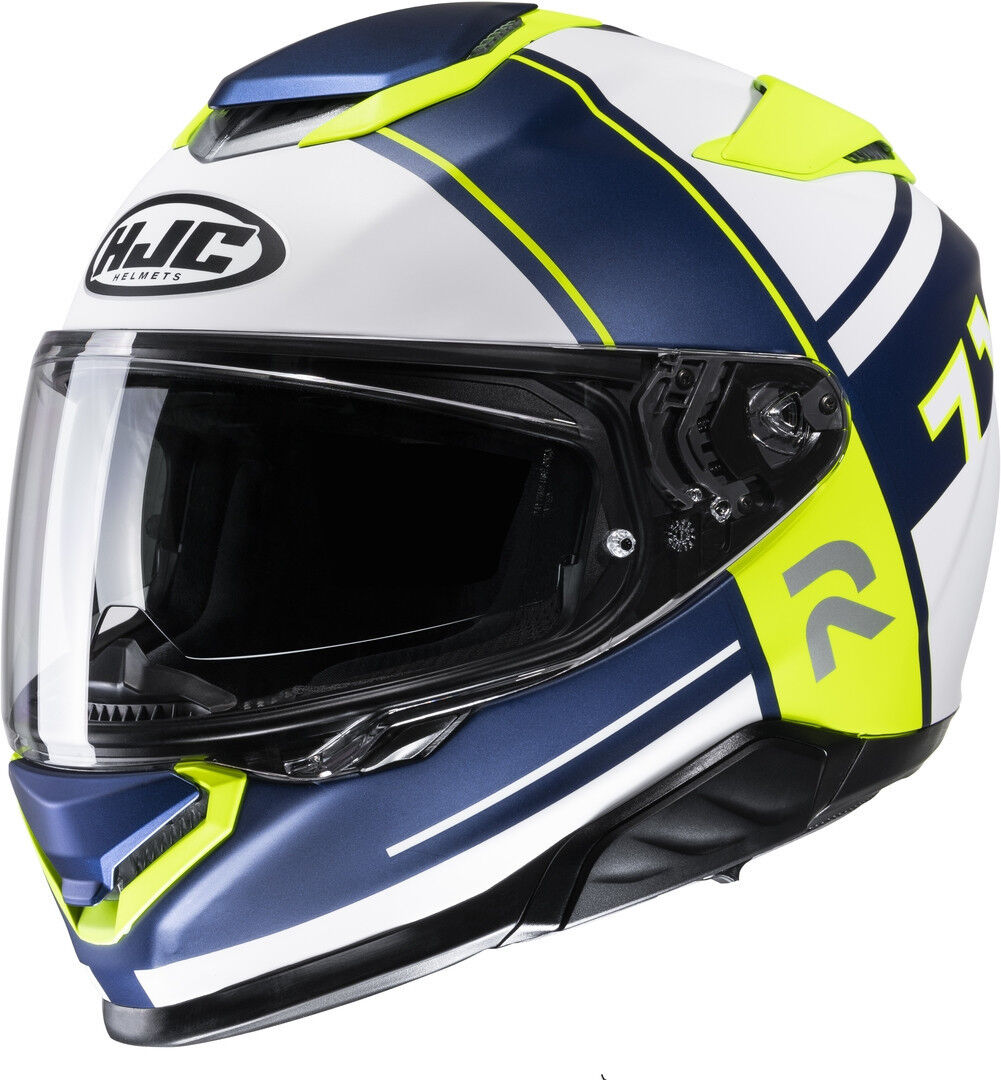 HJC RPHA 71 Zecha Casco - Azul Amarillo (L)