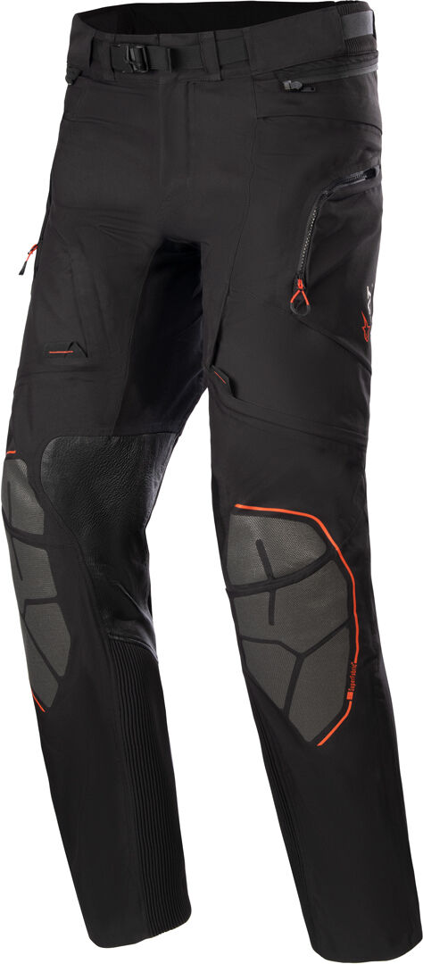 Alpinestars AMT-10 R Drystar® XF impermeable pantalones textiles de motocicleta - Negro (L)