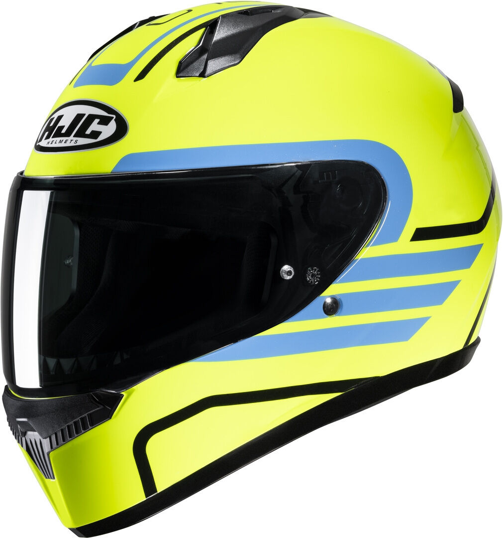 HJC C10 Lito Casco - Azul Amarillo (XS 54 55)