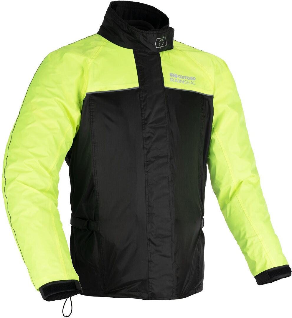 Oxford Rainseal 2022 Chaqueta impermeable - Negro Amarillo (XL)