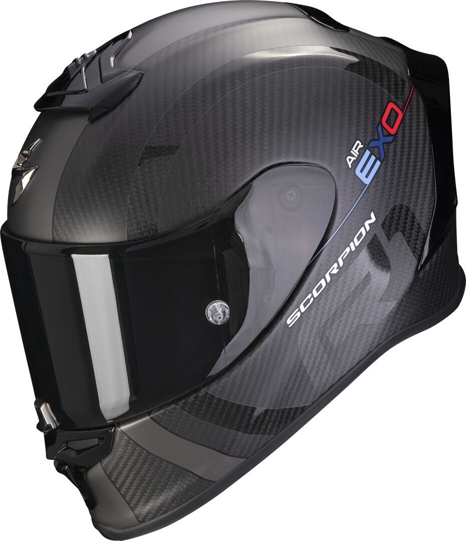 Scorpion EXO-R1 Evo Air MG Casco de carbono - Negro Plata (XL)