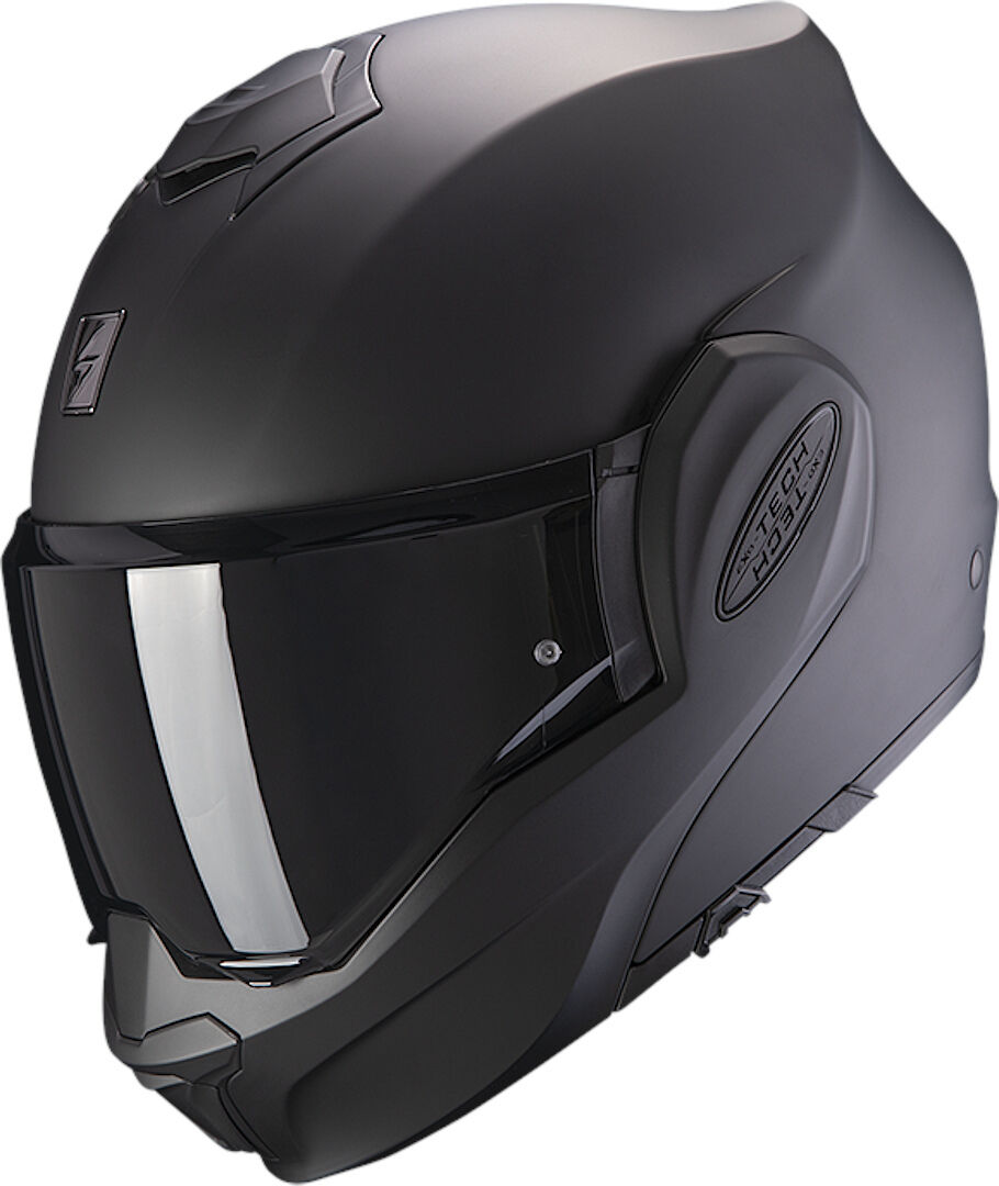 Scorpion Exo-Tech Evo Solid Casco - Negro (M)