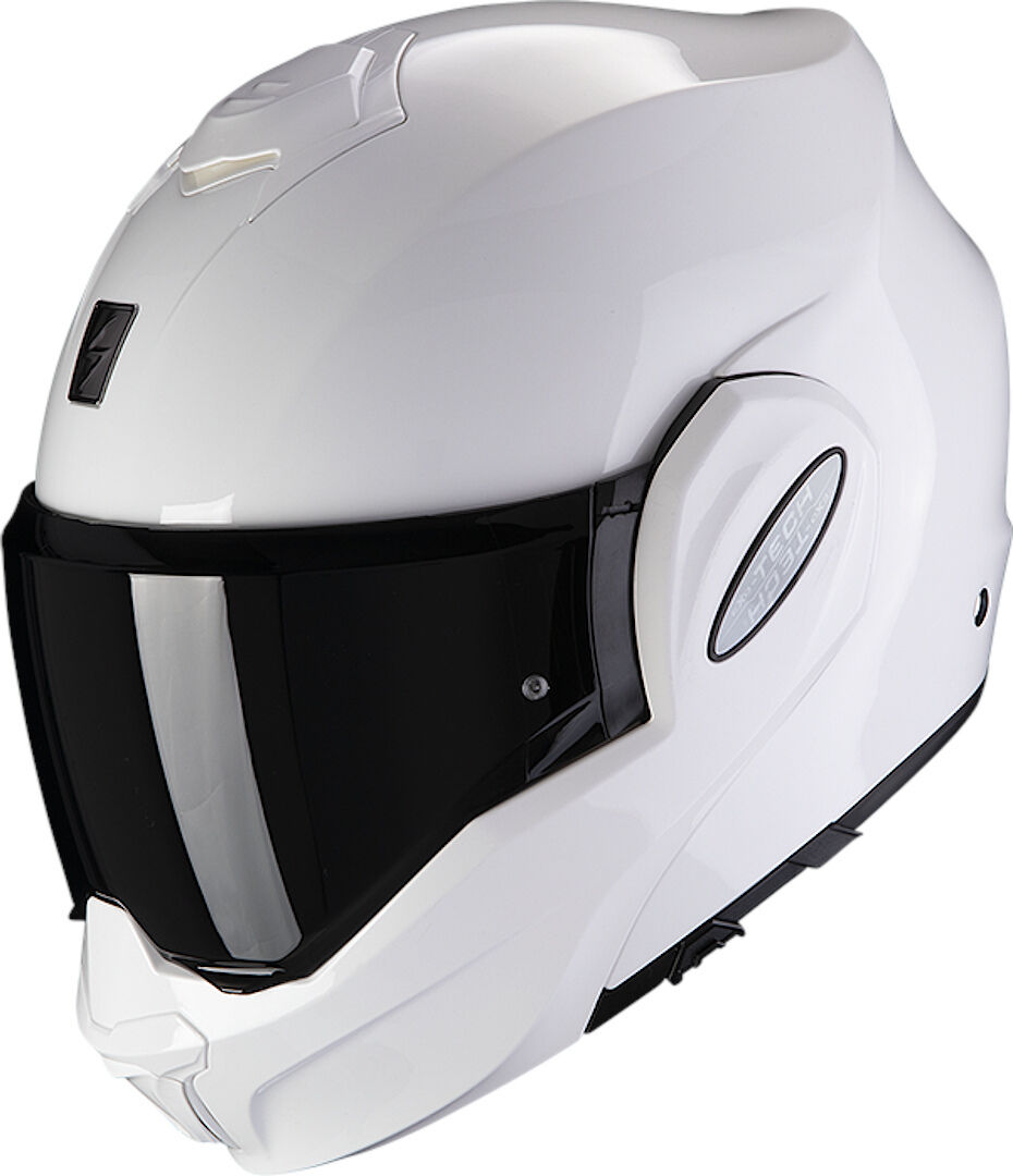 Scorpion Exo-Tech Evo Solid Casco - Blanco (XL)