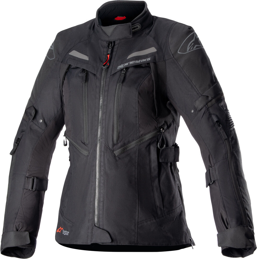 Alpinestars Bogota Pro Drystar® impermeable Chaqueta textil de motocicleta para mujer - Negro (XL)