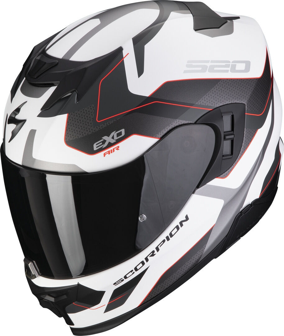 Scorpion EXO-520 Evo Air Elan Casco - Gris Blanco (XL)