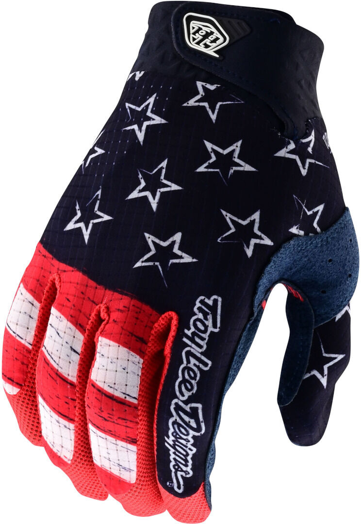 Lee Air Citizen Guantes de motocross juvenil - Rojo Azul (L)