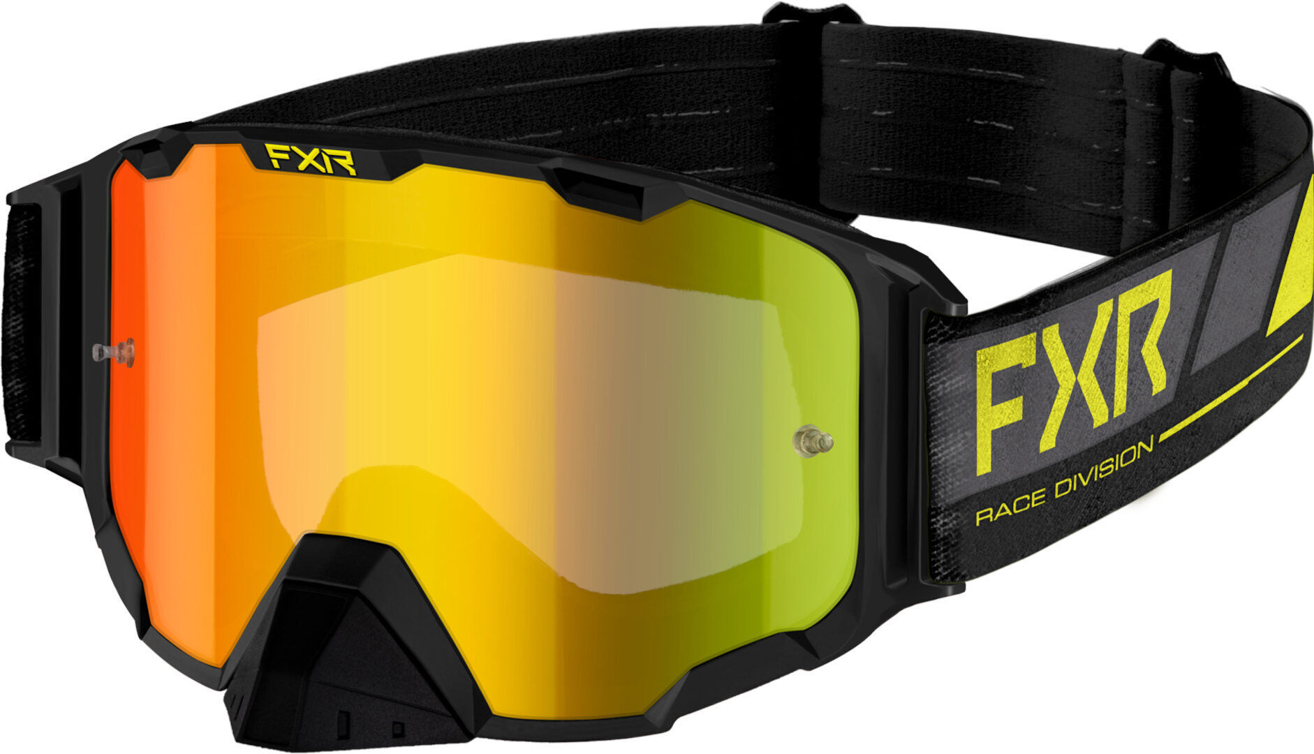 FXR Maverick 2023 Gafas de motocross - Negro Amarillo (un tamaño)
