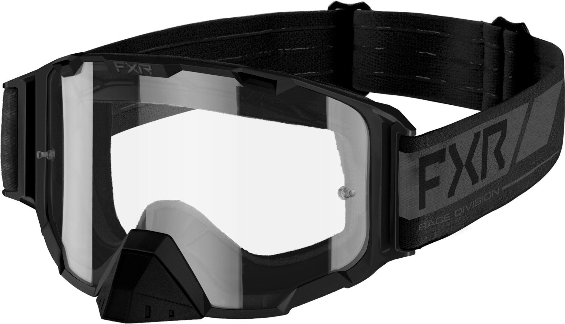 FXR Maverick Clear 2023 Gafas de motocross - Negro Gris (un tamaño)