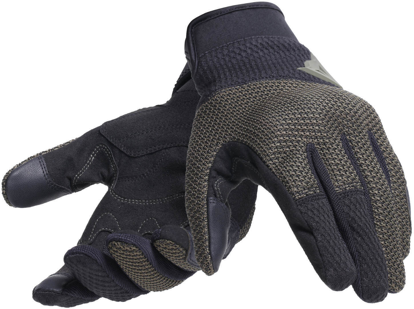 Dainese Torino Guantes de motocicleta - Negro Verde (XL)