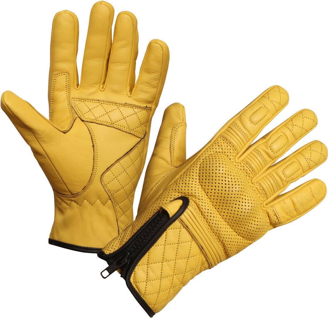 Modeka Parkar Guantes de motocicleta - Amarillo (XL)